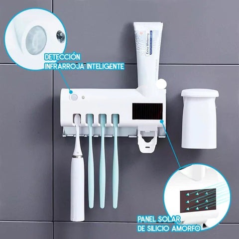 BRUSH HANGER PRO™.  SOPORTE ESTERILIZADOR DE CEPILLO DENTAL